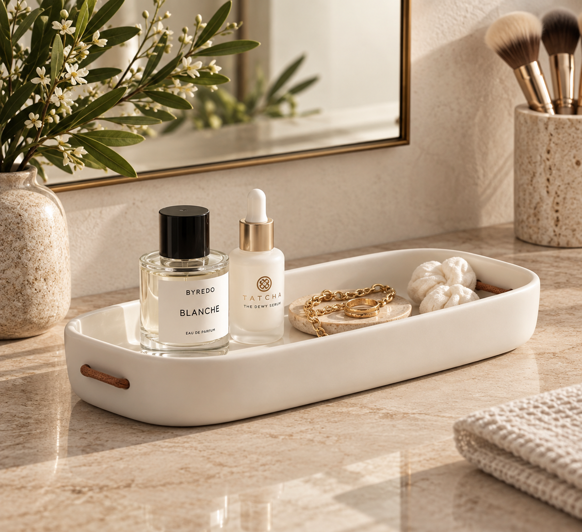 Tina Frey Cuadrado Vanity Tray