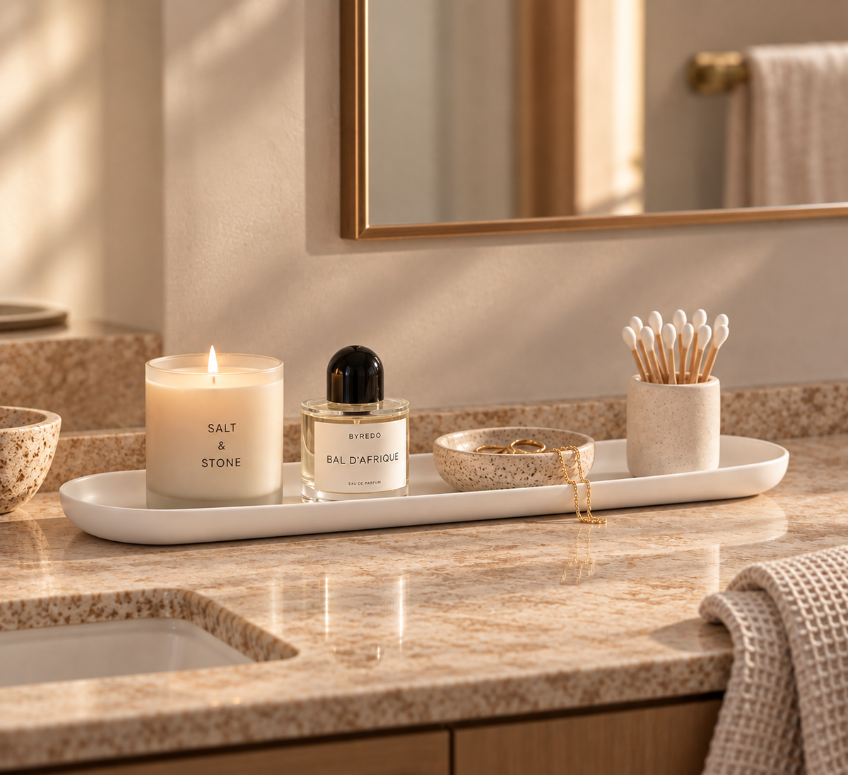 Tina Frey Arc Long Vanity Tray