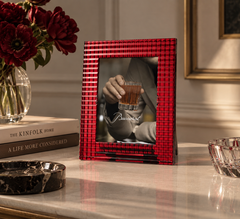 Baccarat Eye Photo Frame Red, 5 x 7