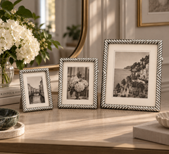 L'Objet Deco Twist Frame Platinum