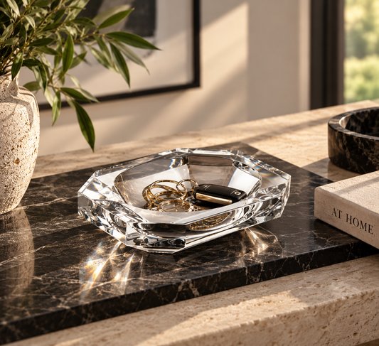 Baccarat Octogone Clear Catch-All