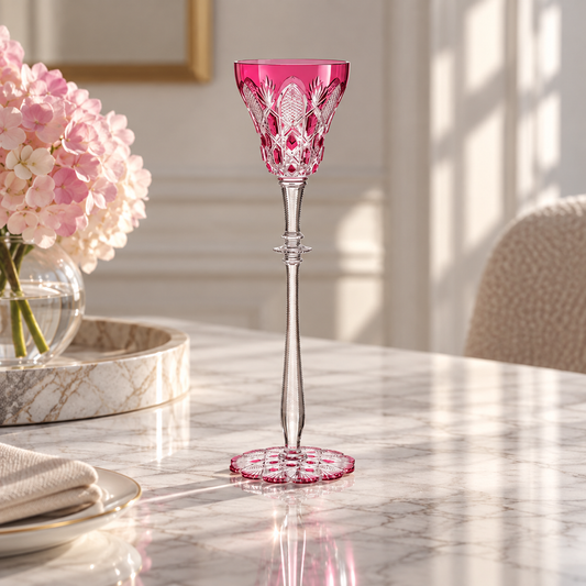 Baccarat Tsar Water Glass Pink