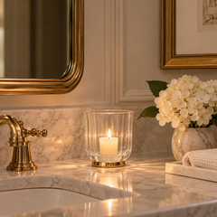Aerin Delmara Crystal Votive Holder