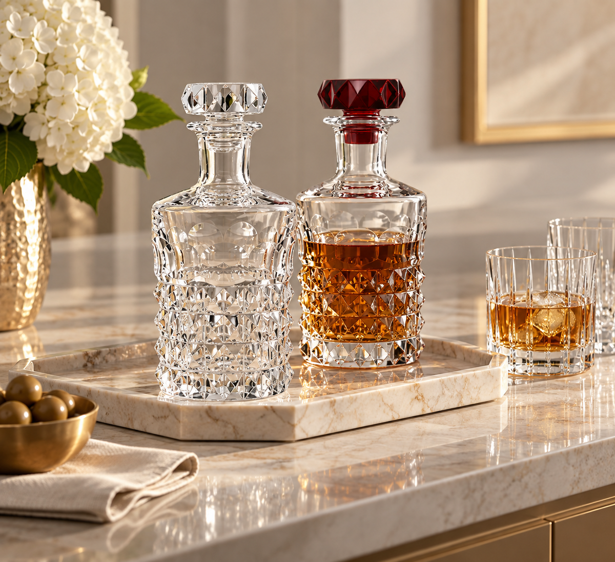Baccarat Louxor Whisky Decanter
