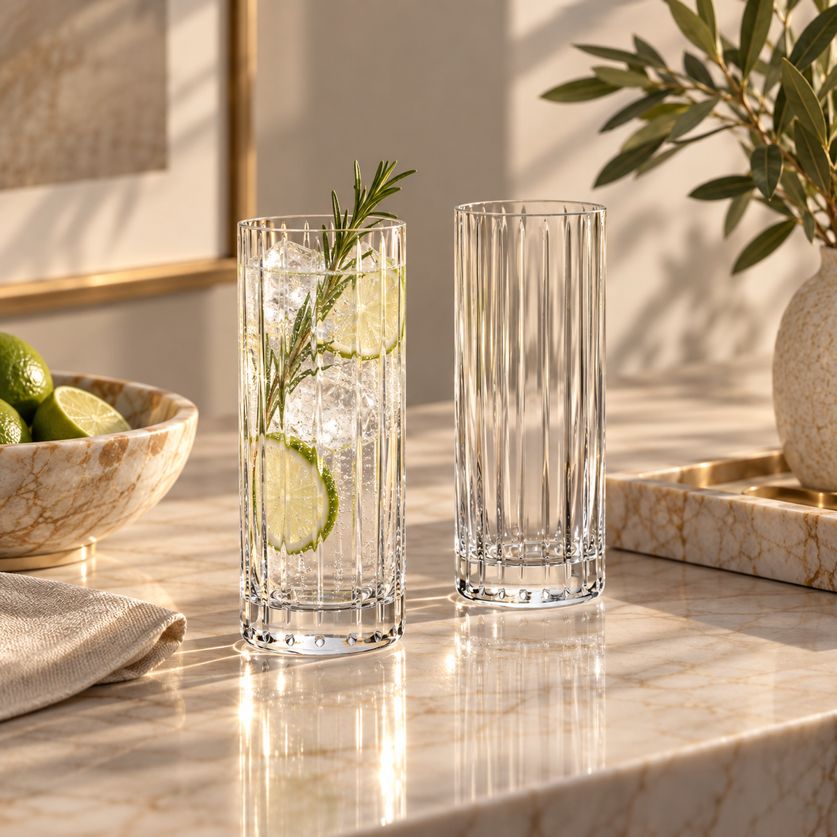 Baccarat Harmonie Collins, Set of 2