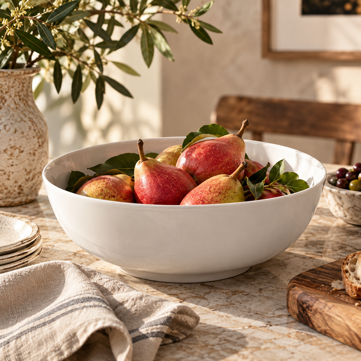 Juliska Puro Whitewash 10" Serving Bowl