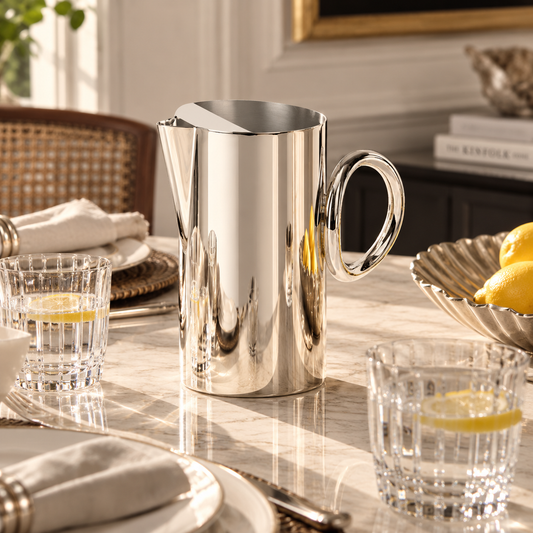 Christofle Vertigo Silver-Plated Water Pitcher