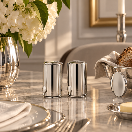 Puiforcat Normandie Salt & Pepper Set