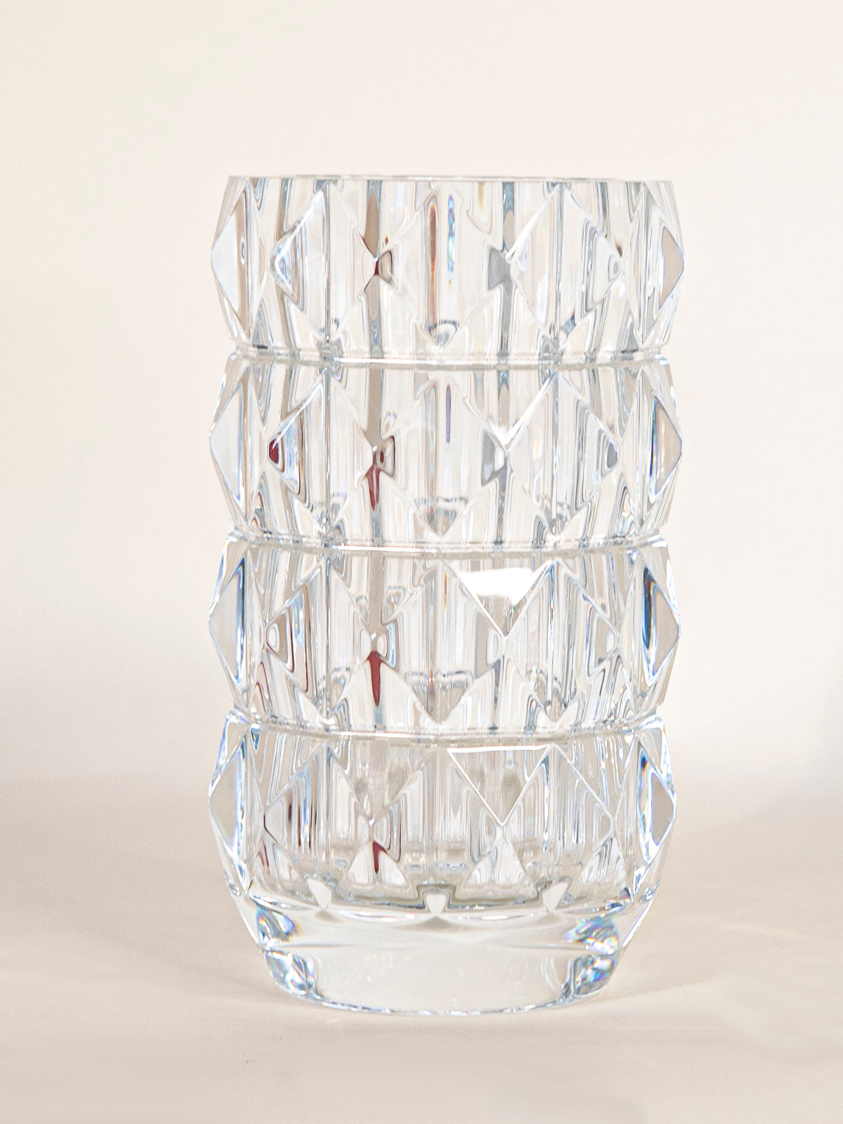 Louxor Round Tall Vase Clear - 1