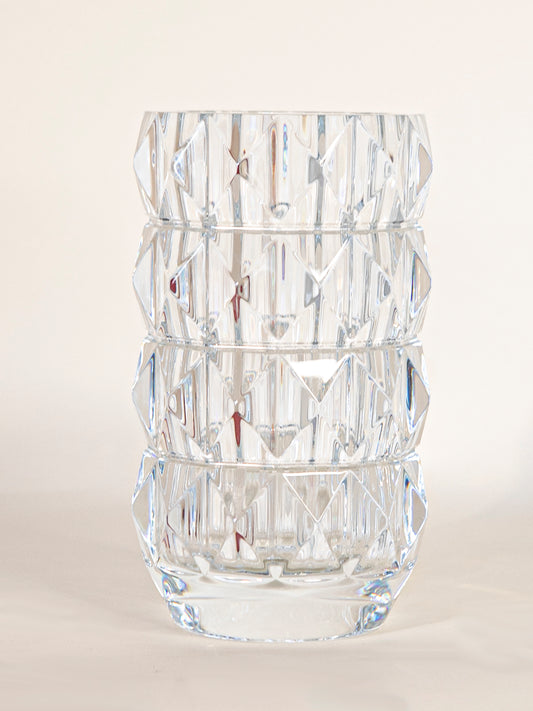 Louxor Round Tall Vase Clear - 1