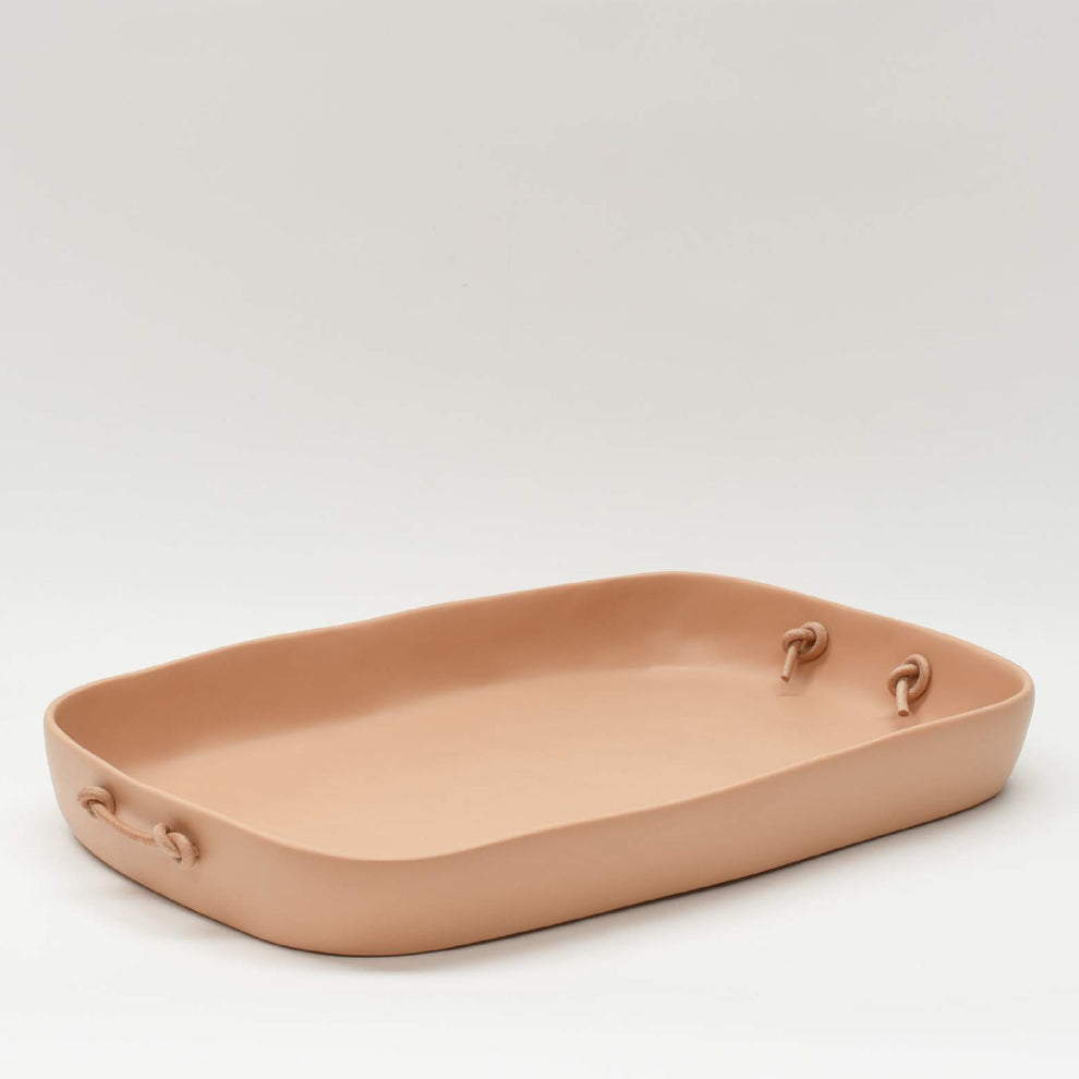 Cuadrado Extra Large Tray - Nude