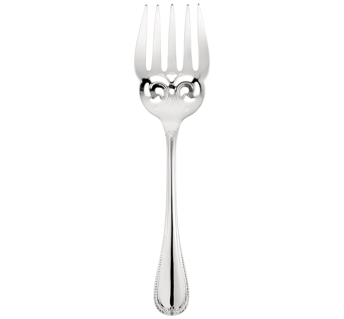 Malmaison Silver-Plated Fish Serving Fork Set of 3 by Christofle