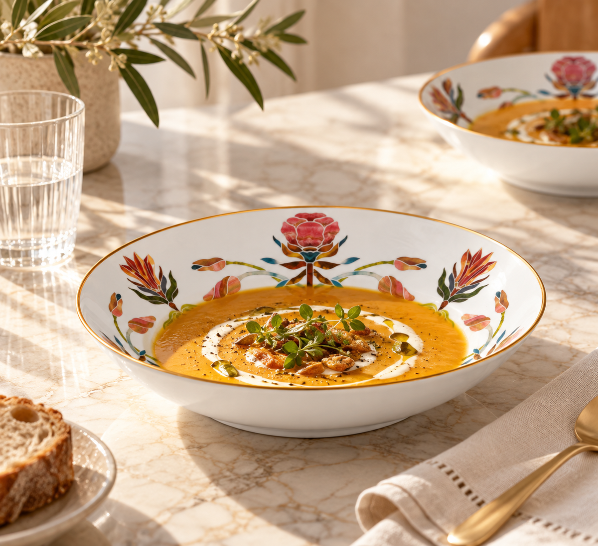 L'Objet Grand Tour Soup Plate