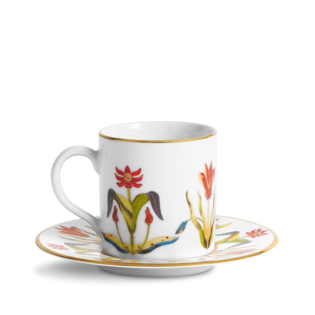 L'Objet Grand Tour Espresso Cup & Saucer