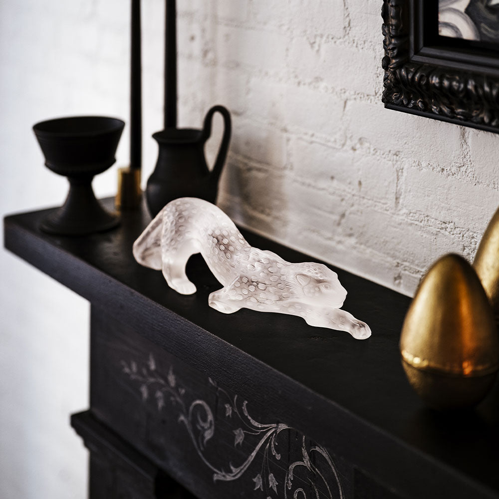 Lalique Zeila Panther Figure