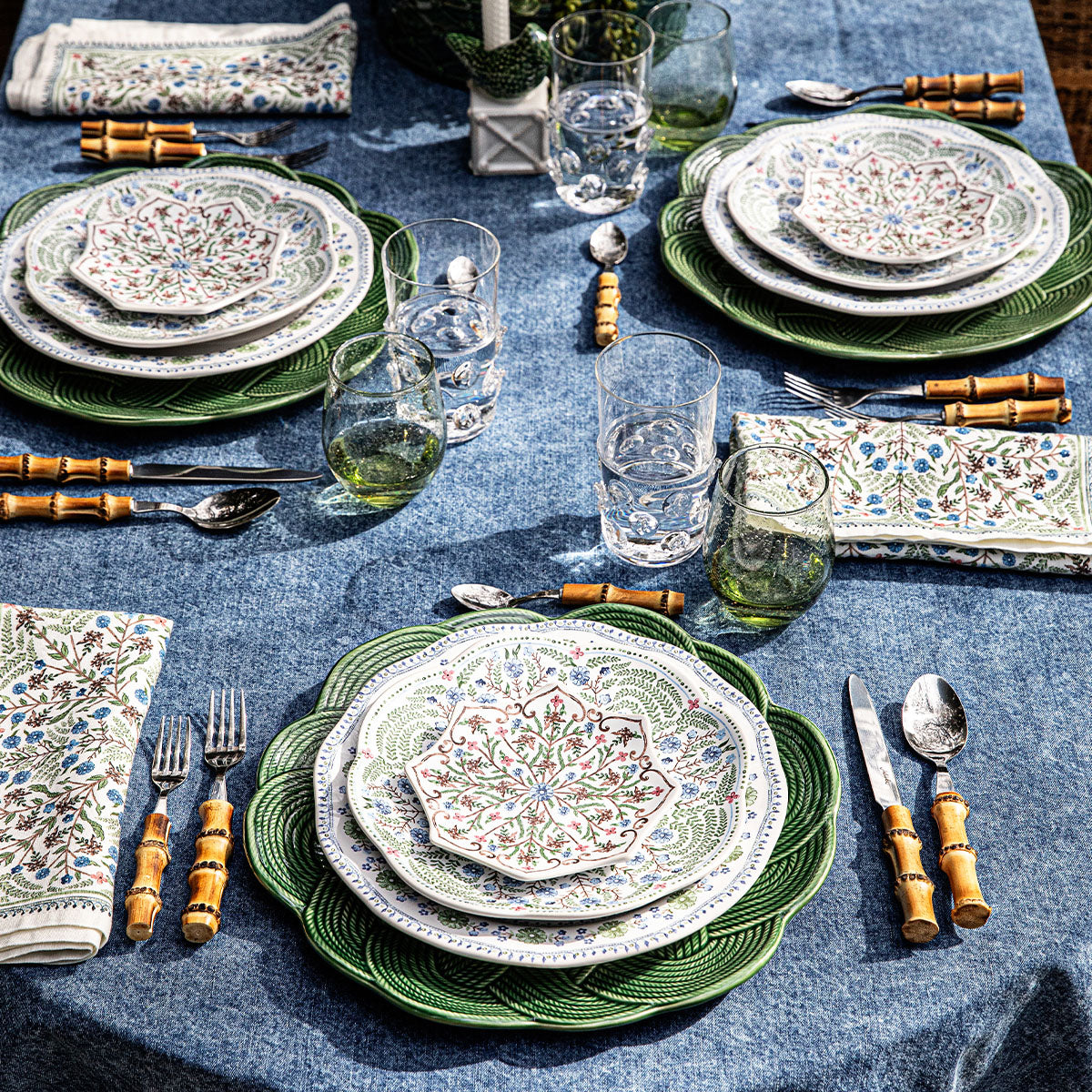Juliska Bamboo 5-Piece Place Setting - Natural, detail view