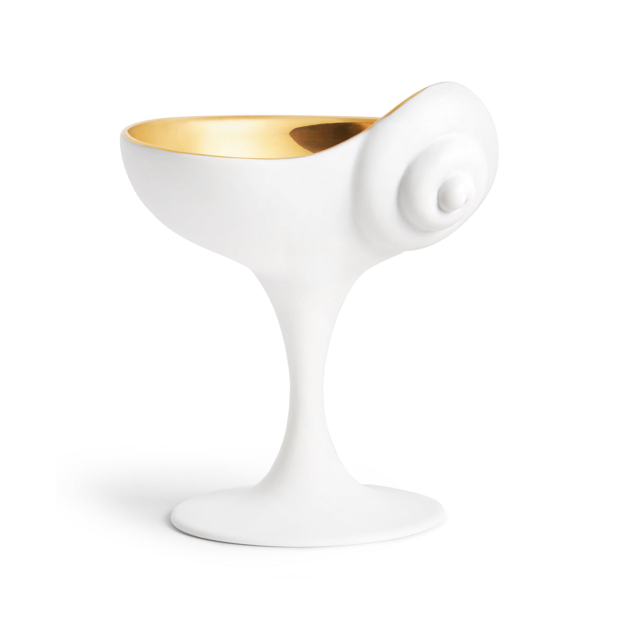 L'Objet Jessica McCormack Shell Scoop Bowl, Gold