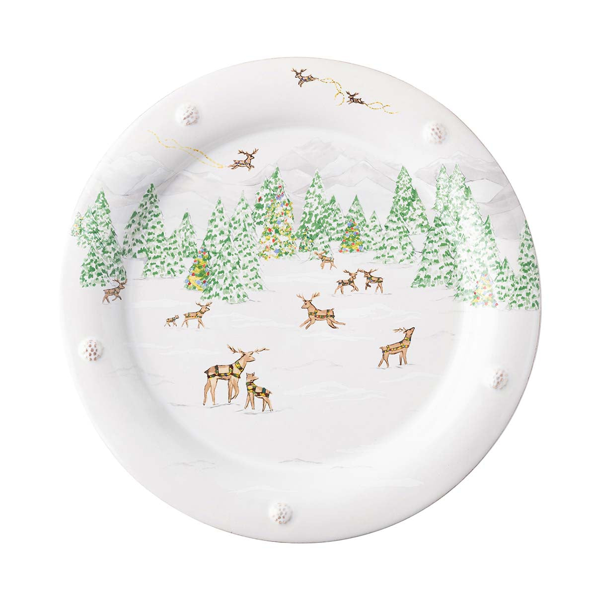 Juliska Berry & Thread North Pole 16-Piece Place Setting