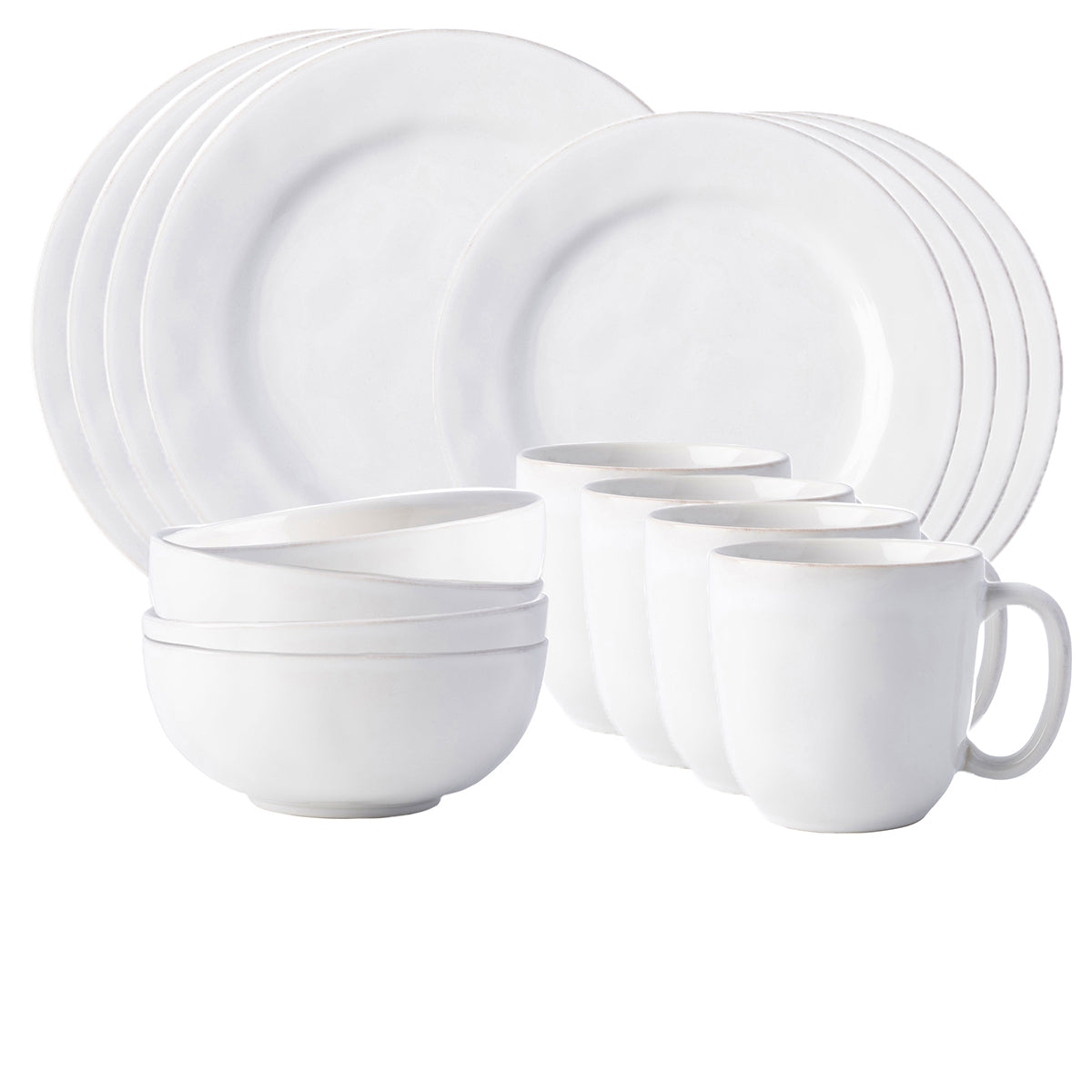 Juliska Puro 16-Piece Place Setting Whitewash