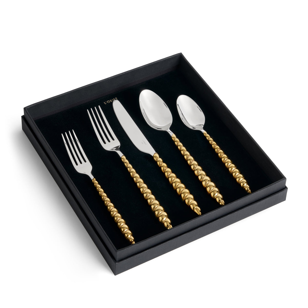 L'Objet Jessica McCormack Shell Flatware, 5-Piece Place Setting