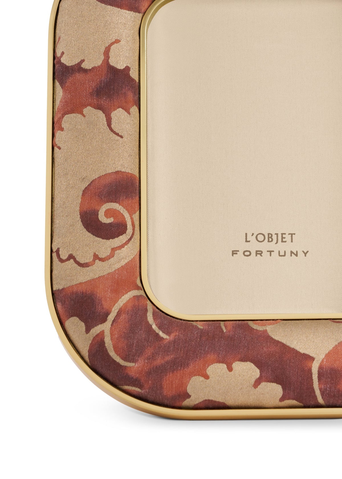 L'Objet Fortuny Rue Jacob Frame Laotze Oxblood Spice 5 x 7