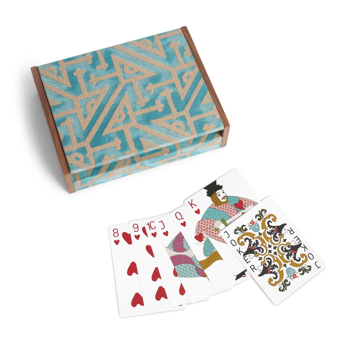L'Objet Fortuny Playing Cards, Set of 2 Decks