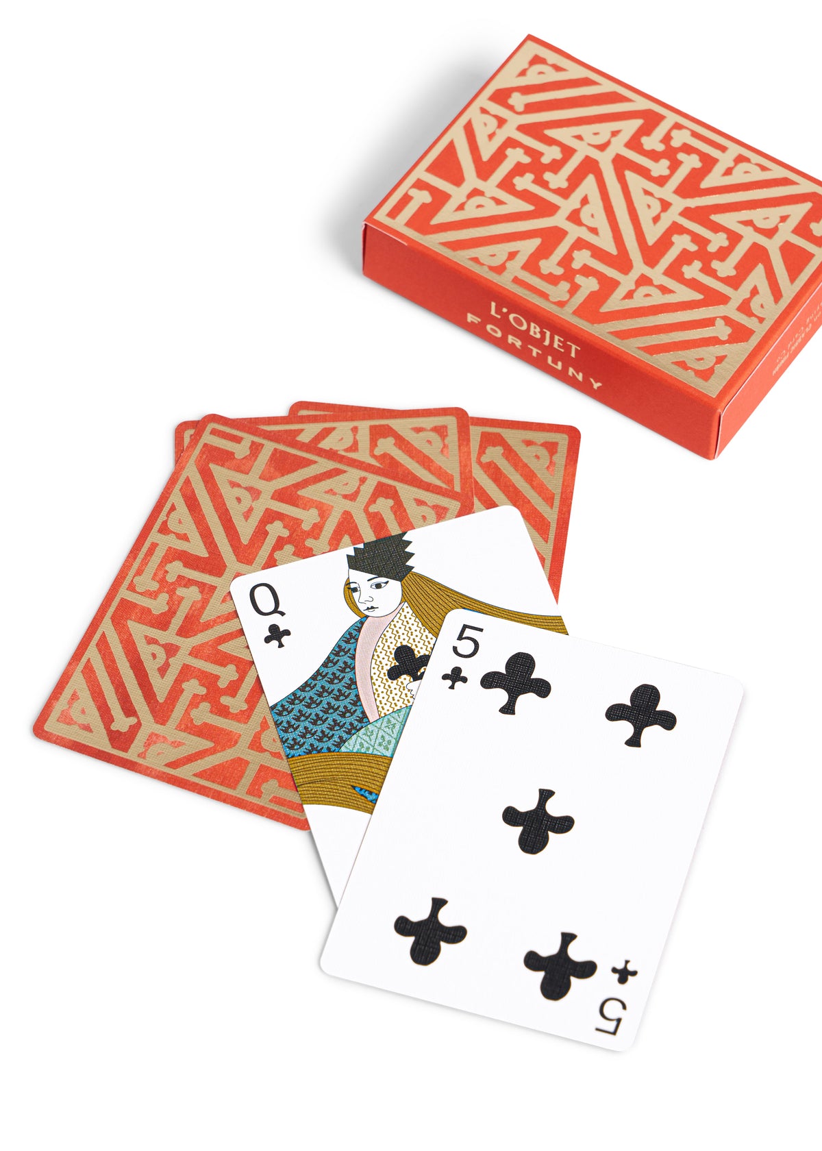 L'Objet Fortuny Playing Cards, Set of 2 Decks