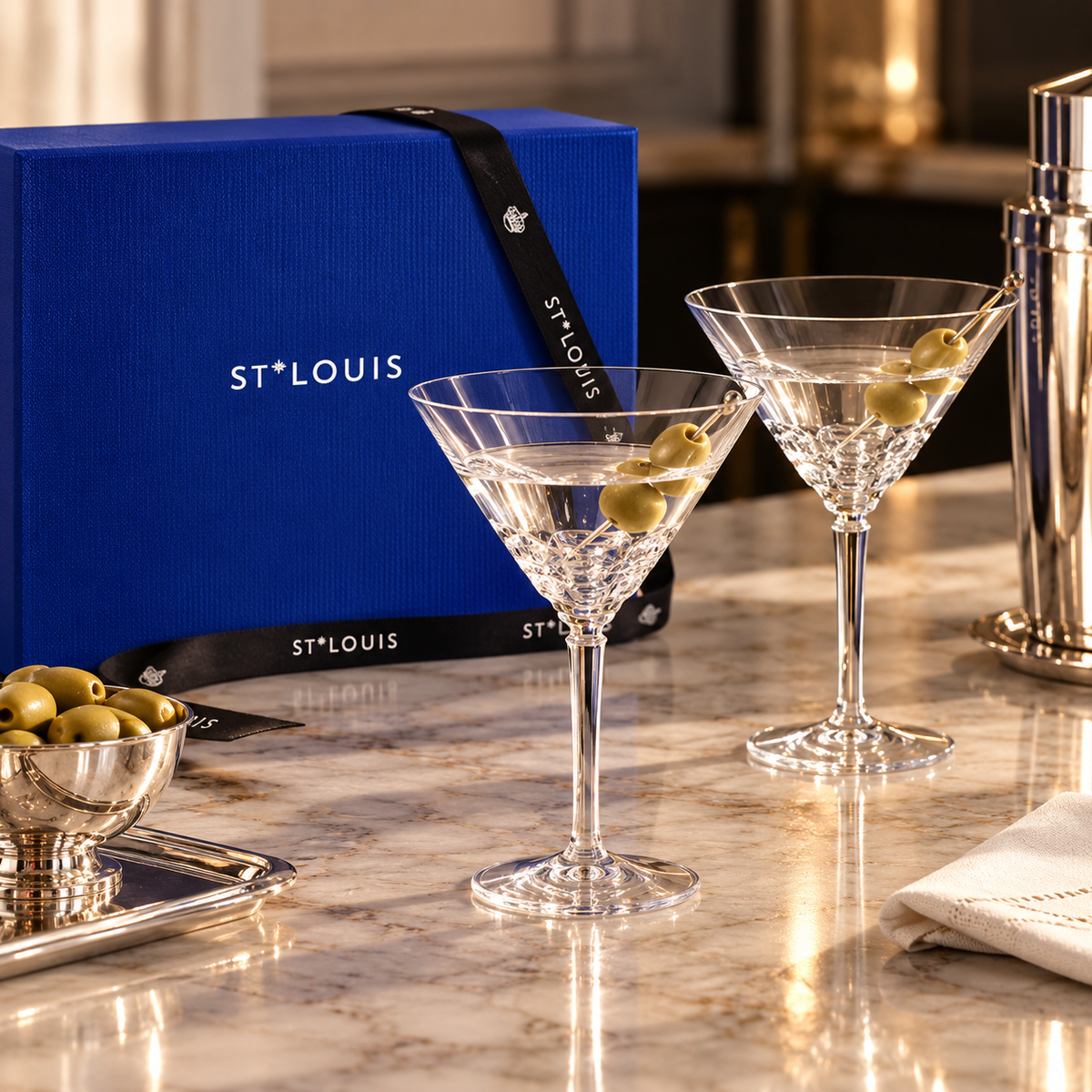 Saint Louis Oxymore Cocktail Glasses Set of 2