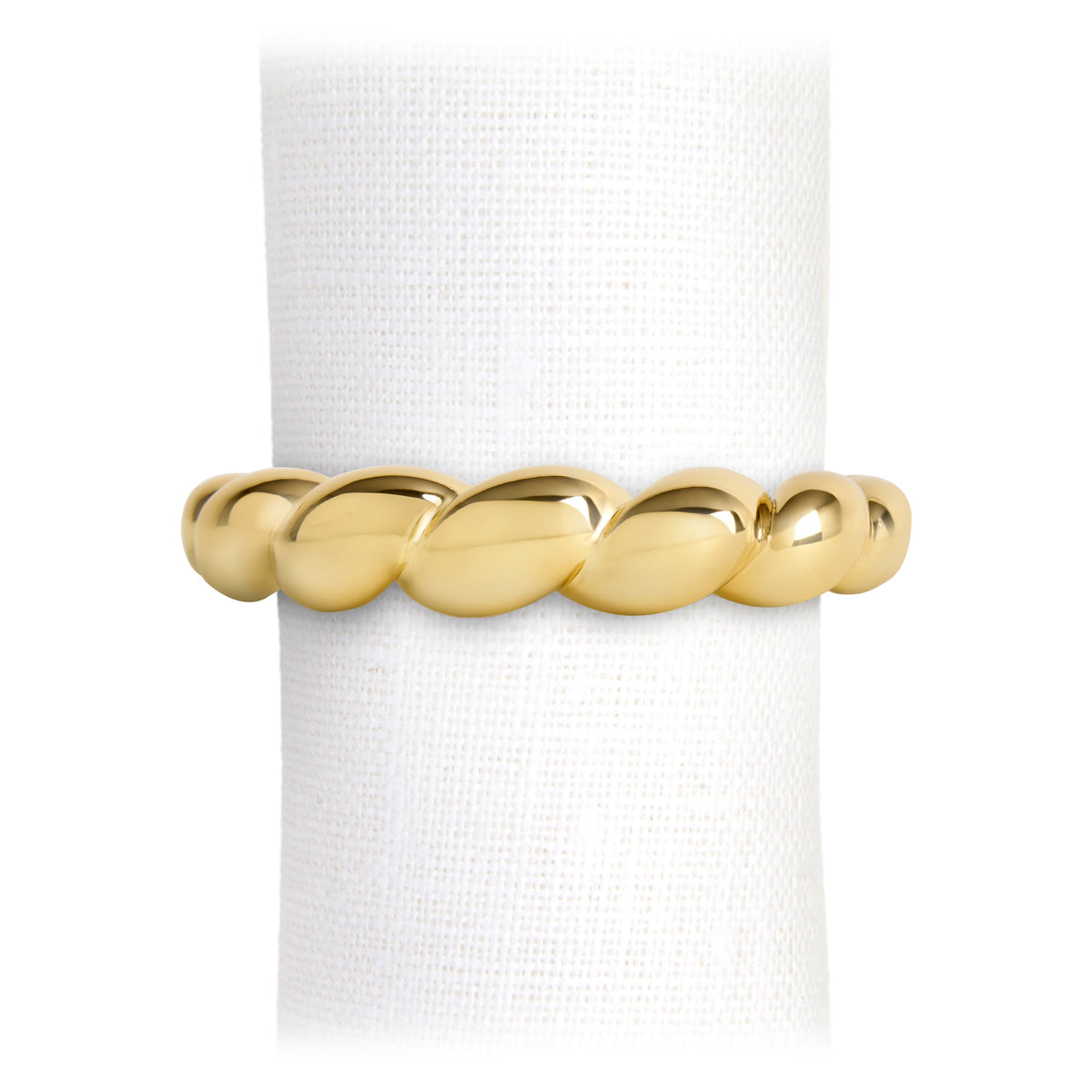 L'Objet Jessica McCormack Shell Napkin Rings, Set of 4, Gold
