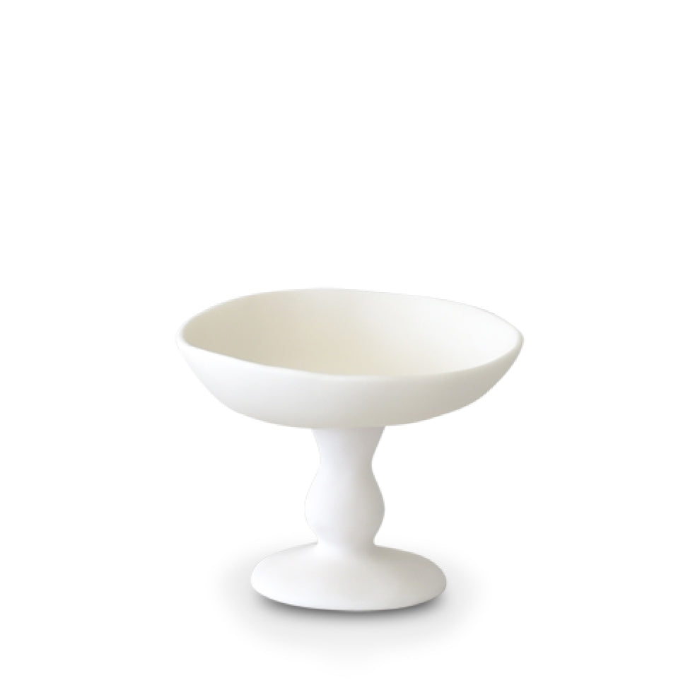 Pedestal Bowl - Small - White