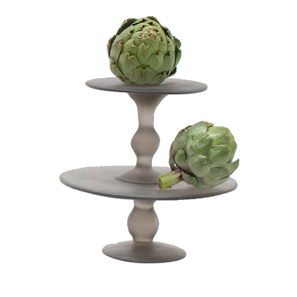Pedestal Small Cake Stand - Grey