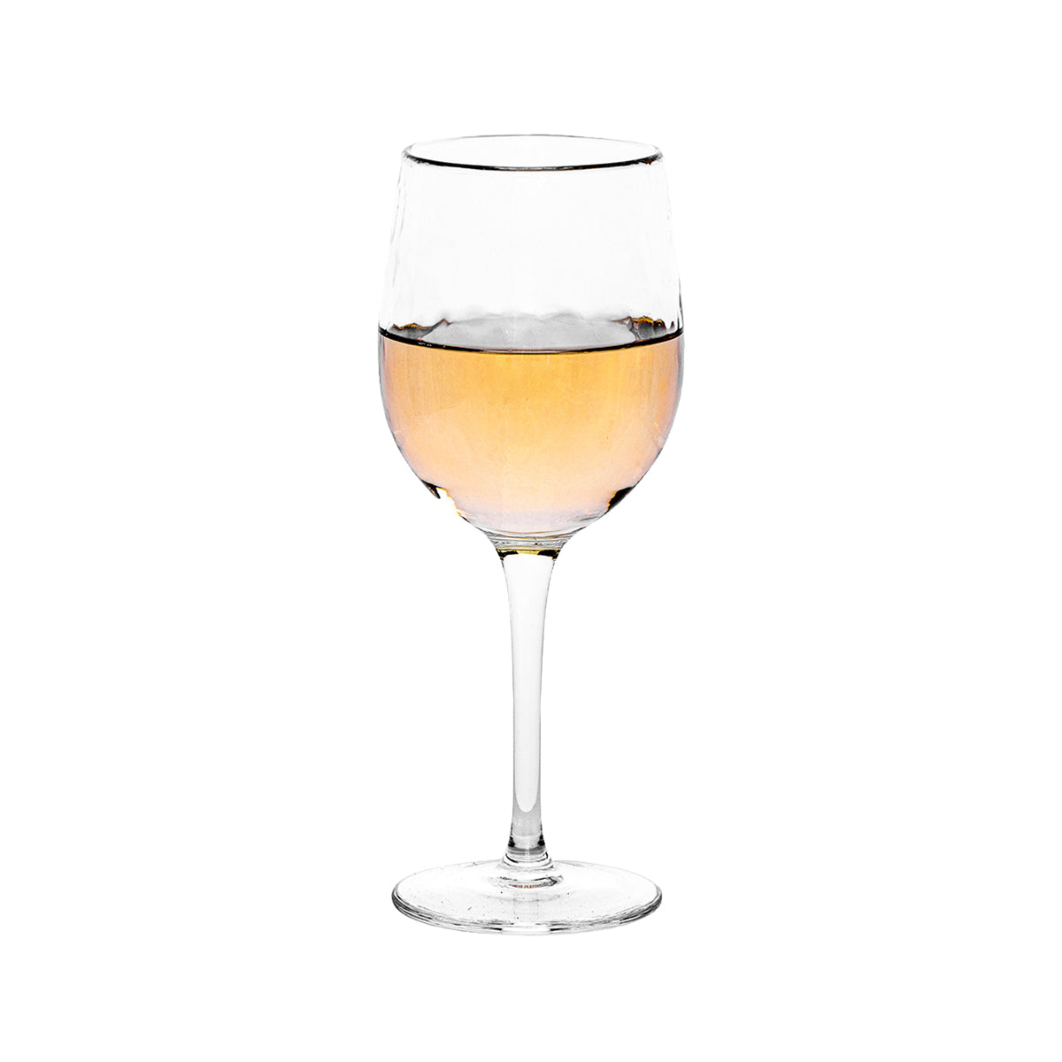 Puro White Wine Glass Set of 4, styled table setting