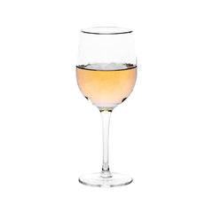 Puro White Wine Glass Set of 4, styled table setting