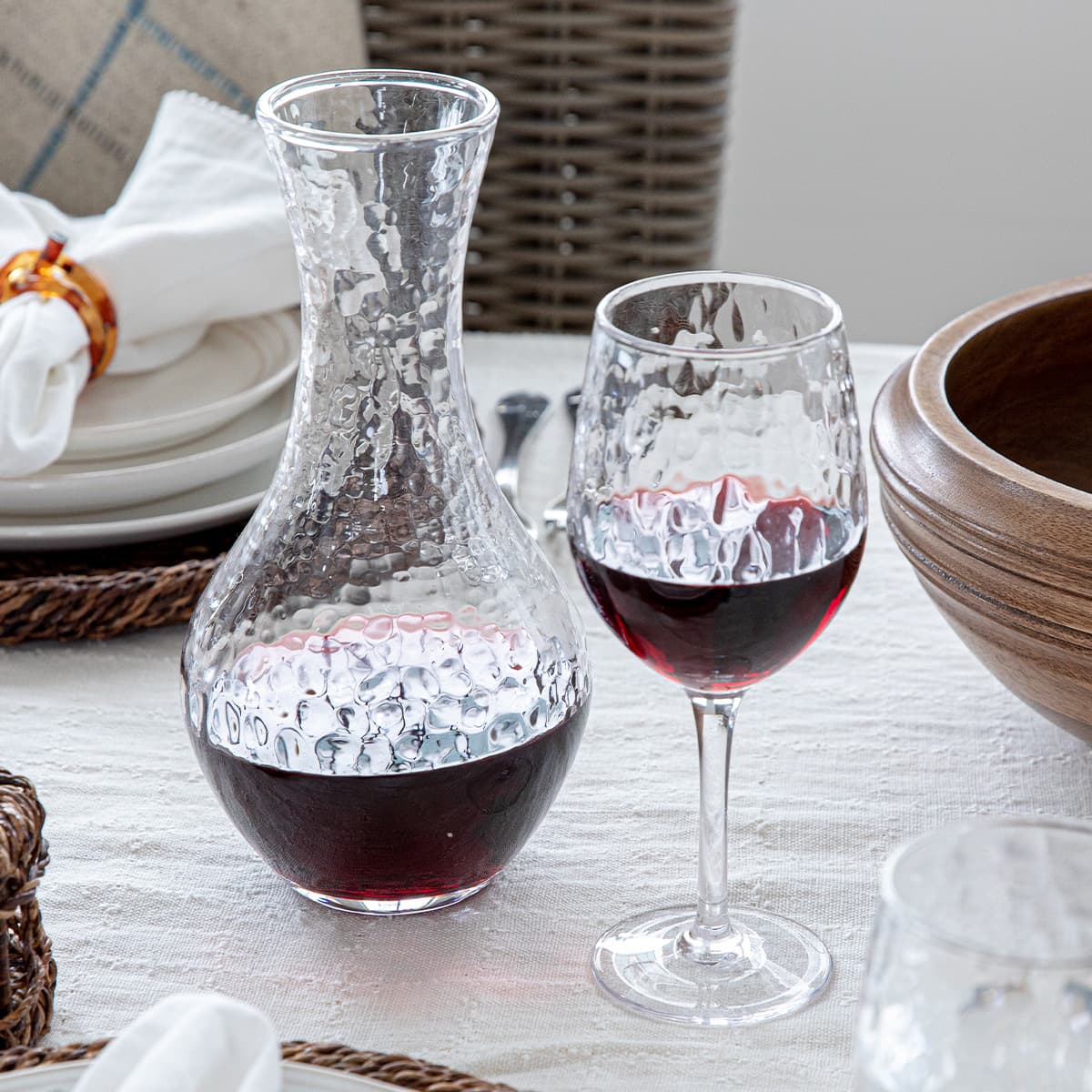 Puro Red Wine Glass Set of 4, alternate angle
