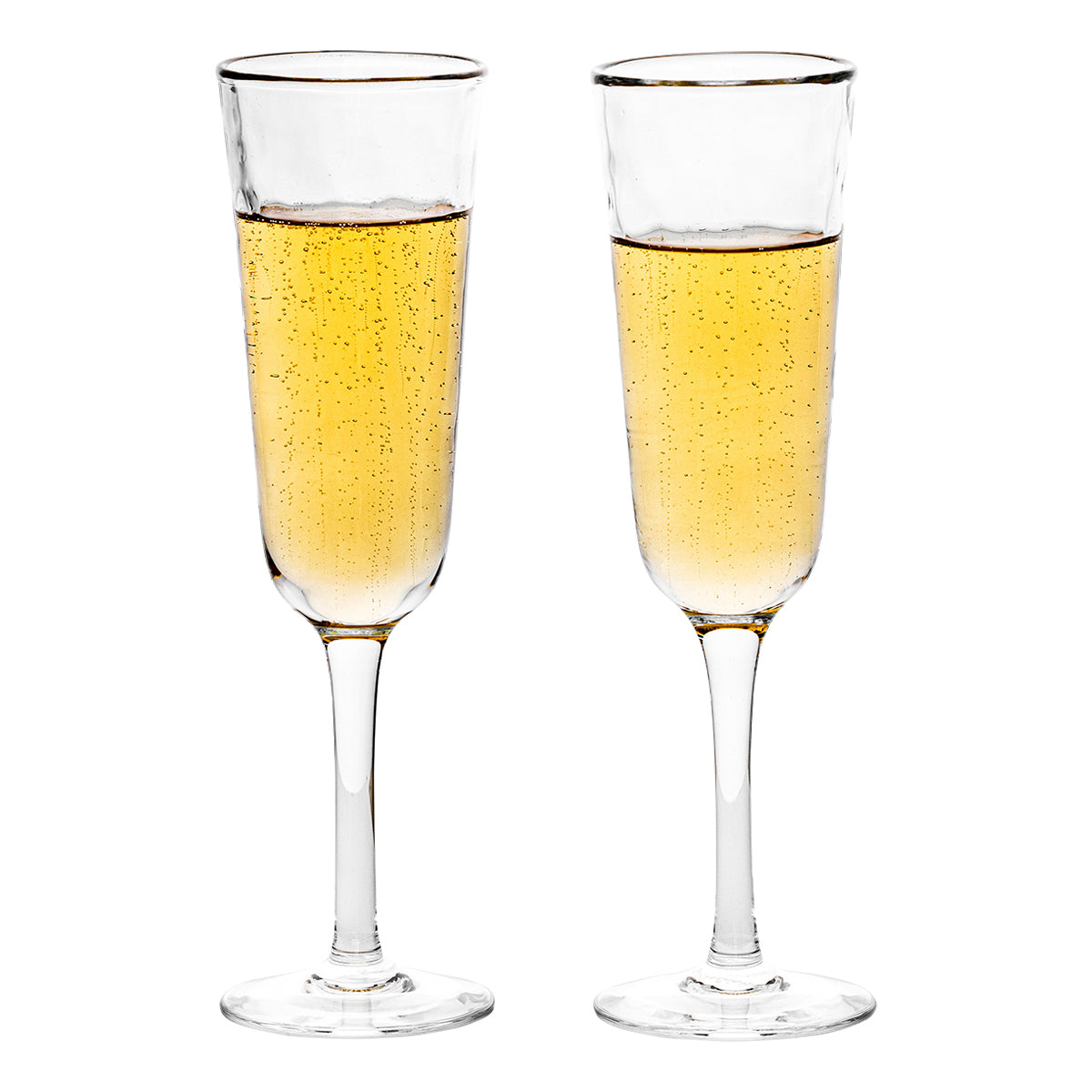 Puro Toasting Flute Set of 2, styled table setting
