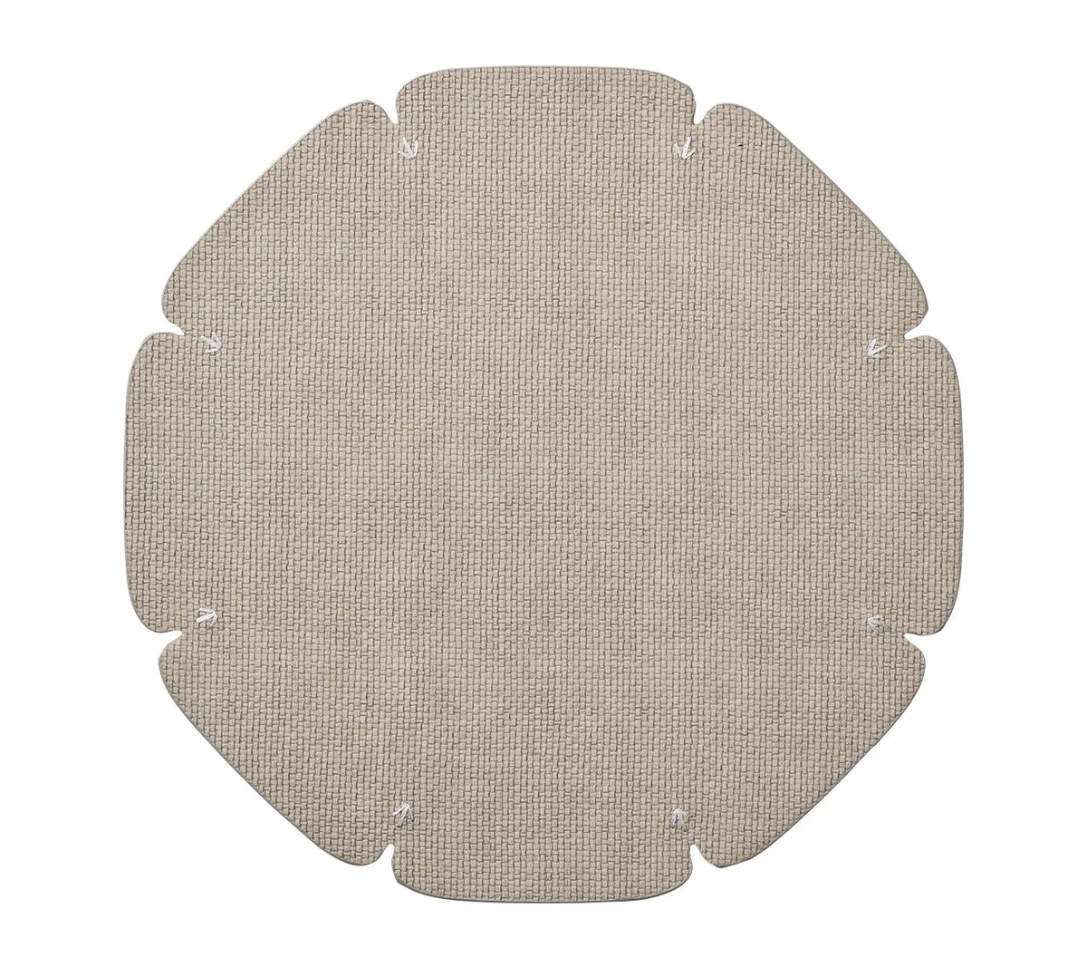 Kim Seybert Divot Placemat, Set of 4 in Gray