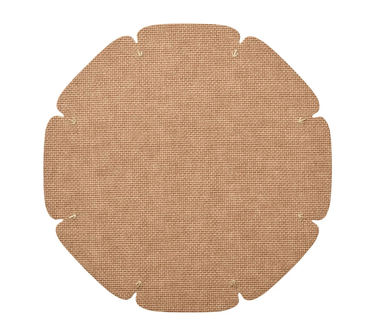 Kim Seybert Divot Placemat, Set of 4 in Tan