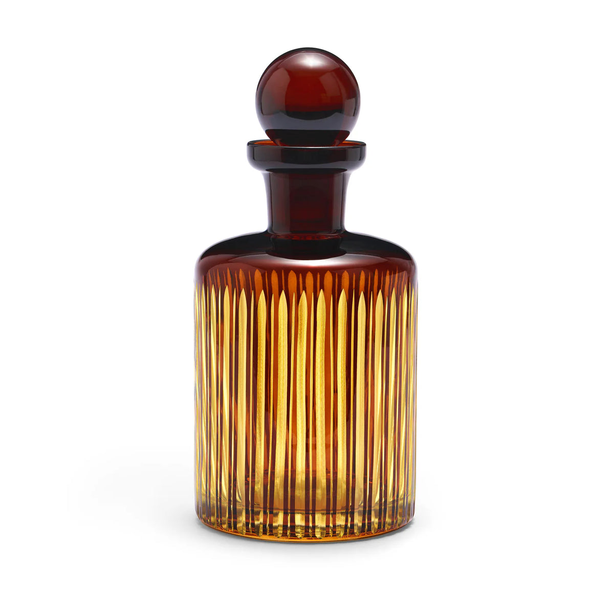 L'Objet Prism Decanter Amber