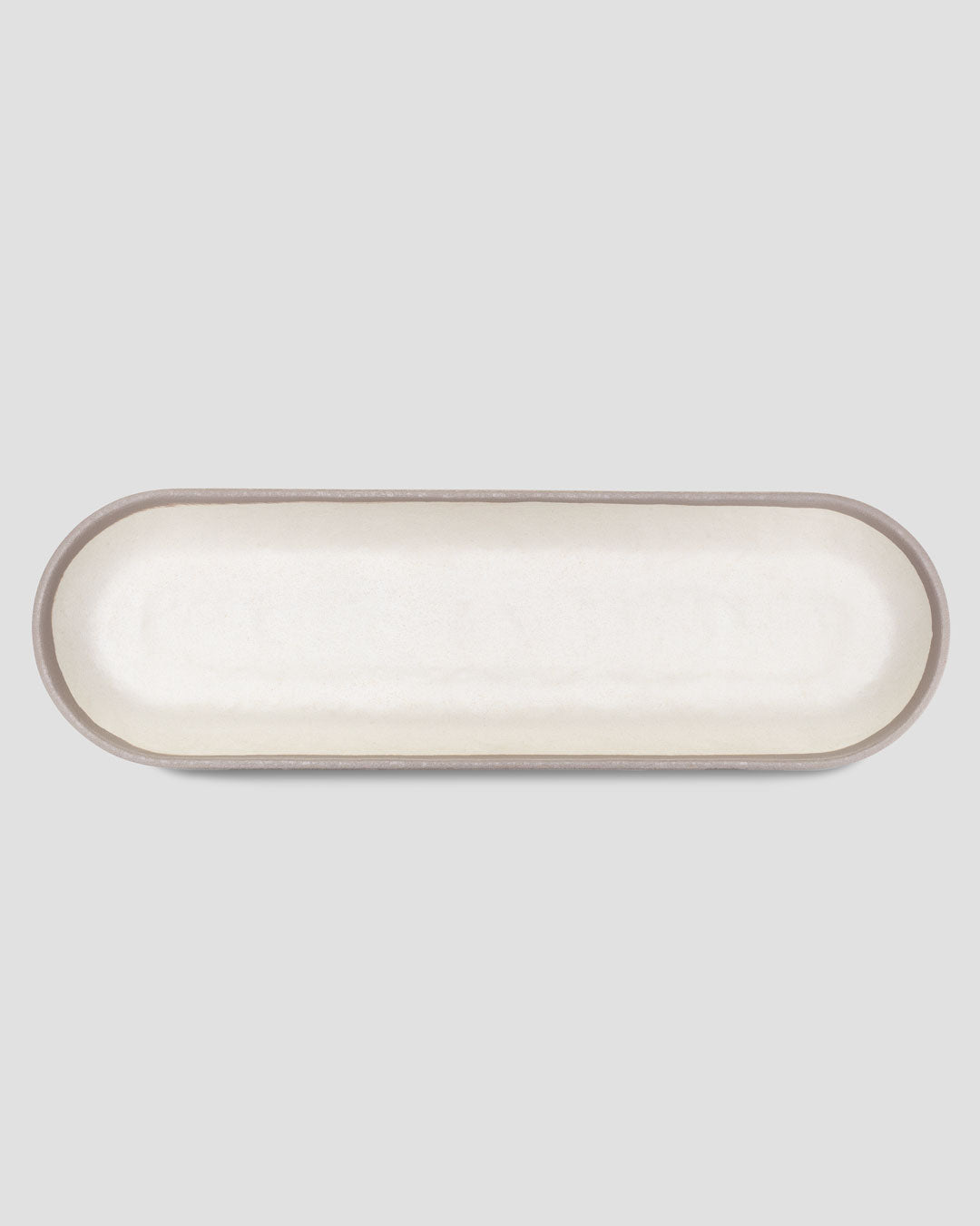 Q Squared Potter Stone Melaboo Long Oval Platter Set of 4
