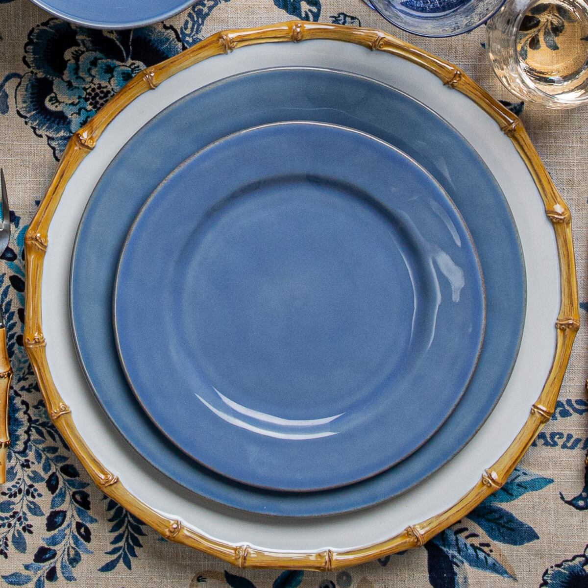 Puro Glass Pitcher, styled Puro collection scene