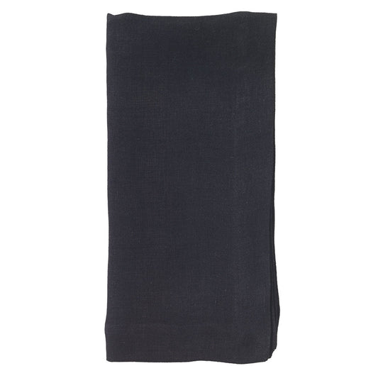 Riviera Napkin Set of 4 in Black