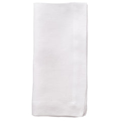 Bodrum Riviera Napkin Set of 4 in Pure White