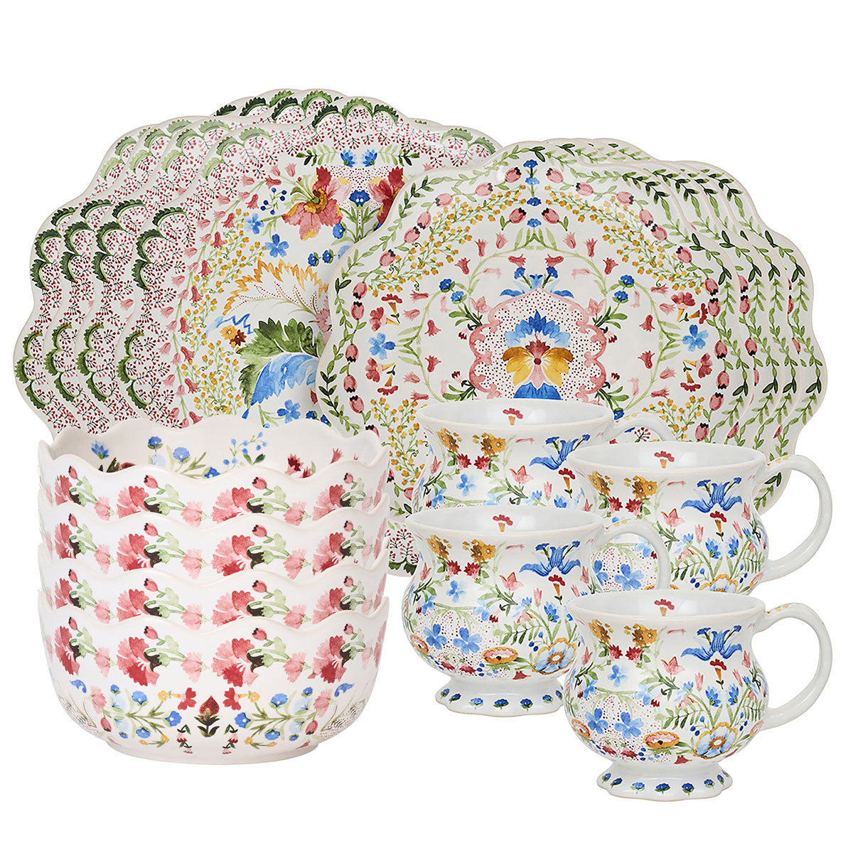 Juliska Sofia 16-Piece Place Setting Multi