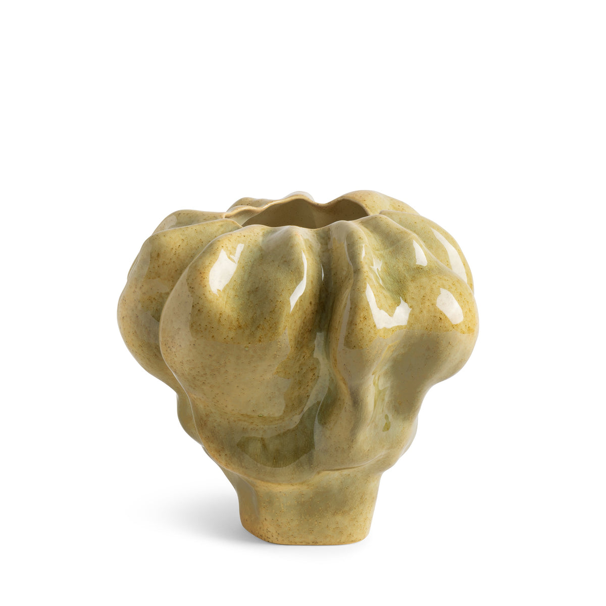 Timna Vase Green Extra-Short detail