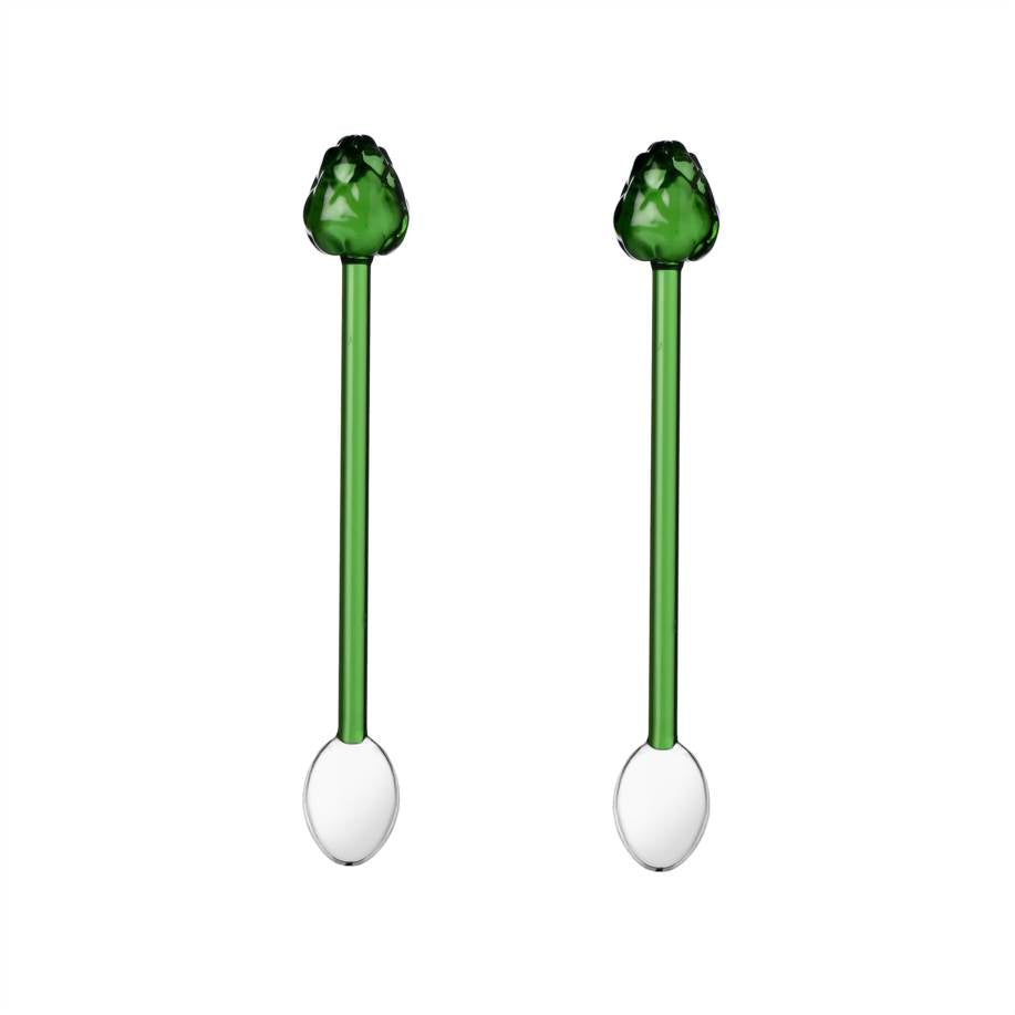 Ichendorf Vegetables Set of 2 Spoons, Artichoke