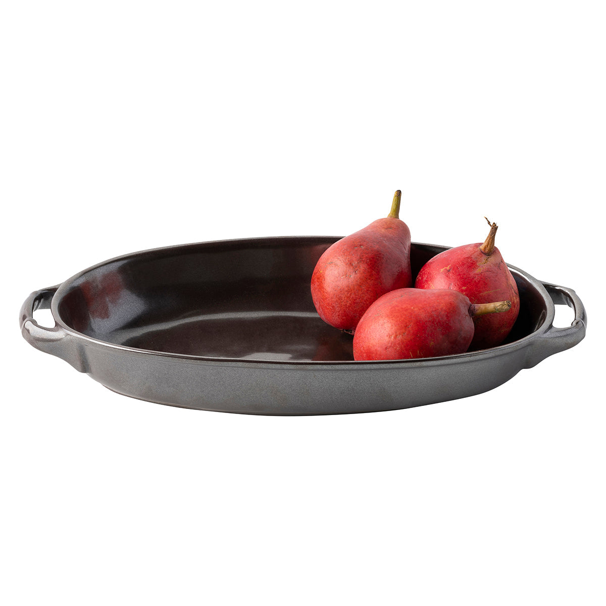 Juliska Pewter Stoneware Baker, styled table setting