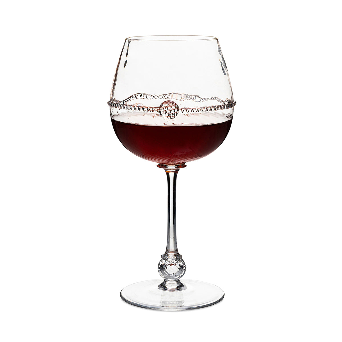 Juliska Graham Red Wine Glass, styled table setting