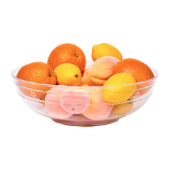 Isabella Acrylic 13 inch Serving Bowl, lifestyle styled scene