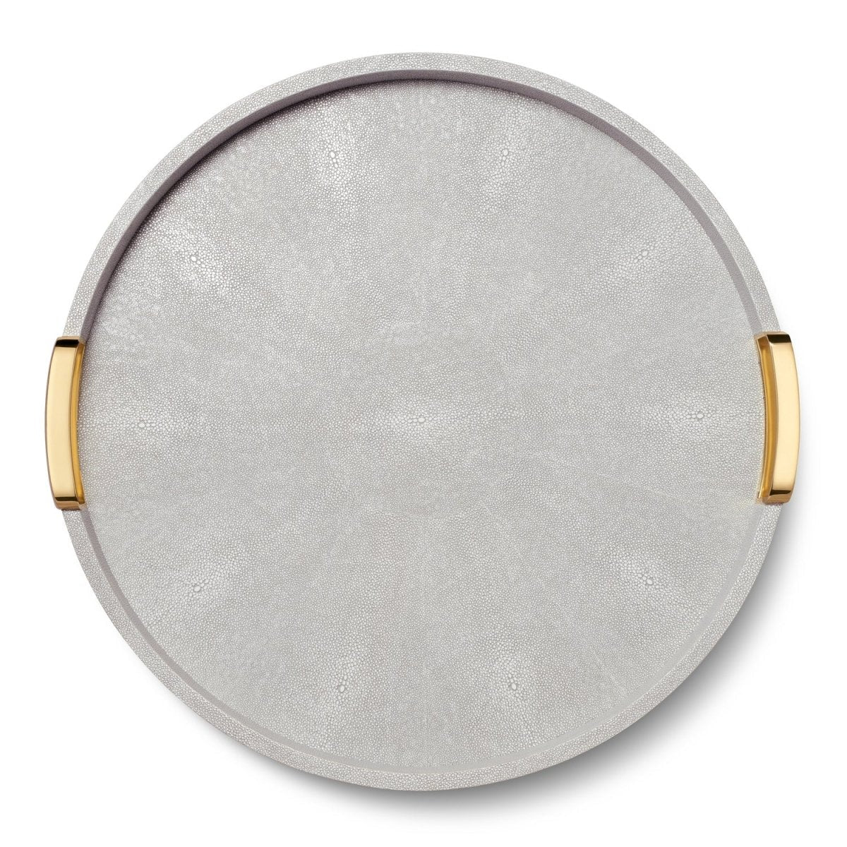 Aerin Carina Shagreen Small Round Tray lifestyle
