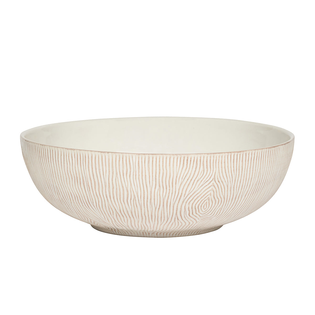 Juliska Blenheim Oak 12 in Serving Bowl - Whitewash